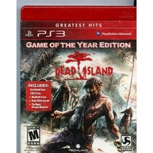 Dead island PS3 Video game